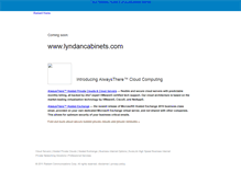 Tablet Screenshot of lyndancabinets.com